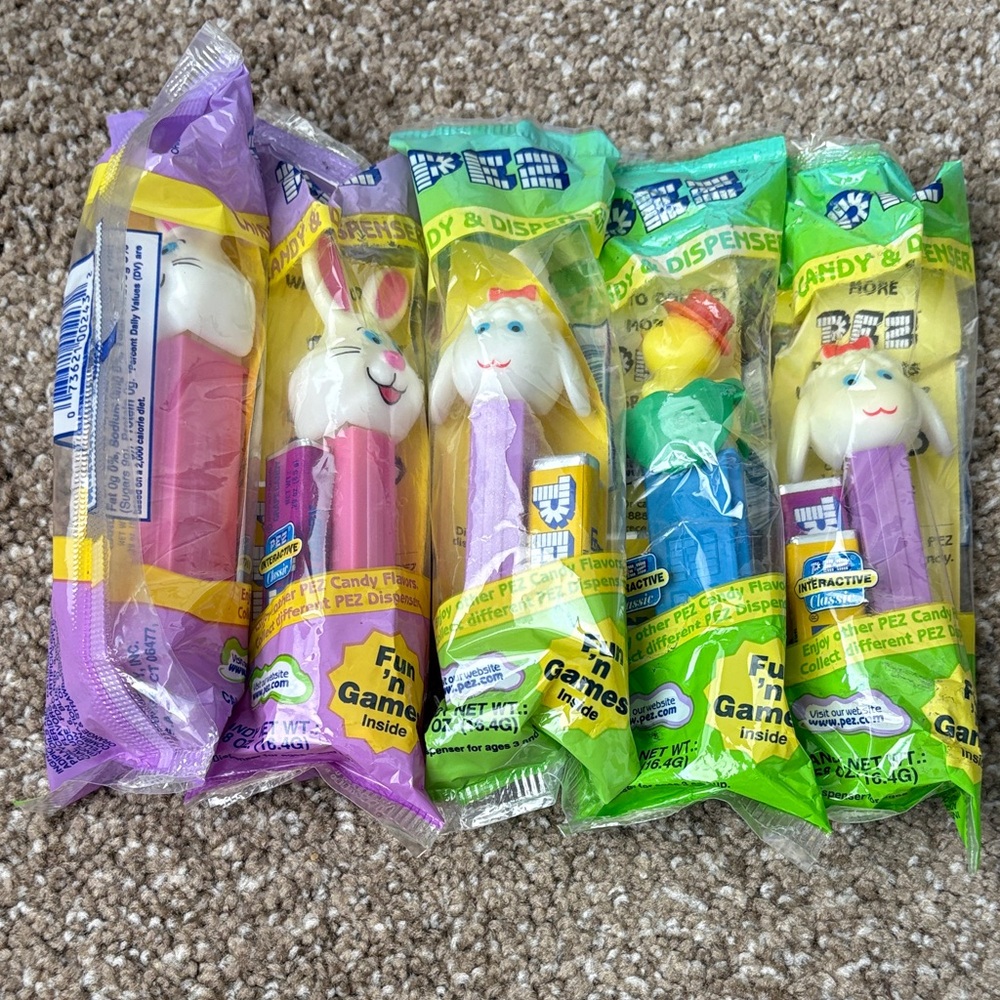Vintage PEZ dispensers - perfect for Easter!